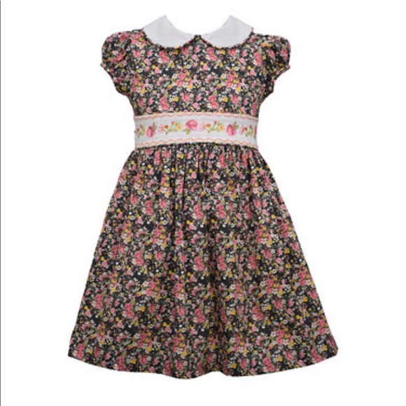 Bonnie Jean Other - Bonnie Jean Girl Easter Smocked Multicolor Dress